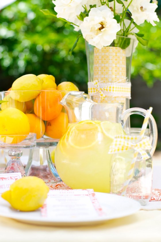 Lemon Themed Party