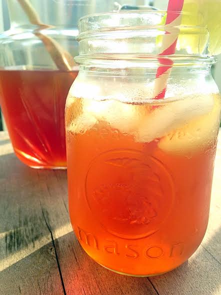 Peachy Lime Iced Tea 5