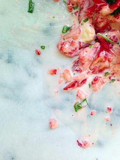 Strawberry Basil Ice Cream 5